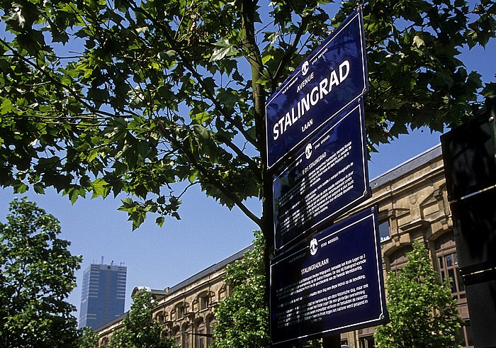 Brüssel Avenue de Stalingrad (Stalingradlaan)