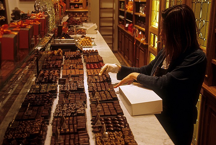 Schokoladenspezialitäten Brüssel