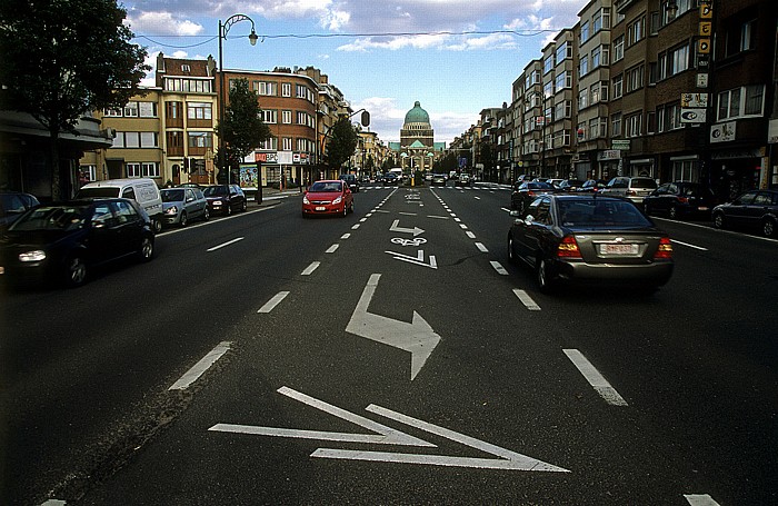 Brüssel Avenue Charles Quint Nationalbasilika des Heiligen Herzens