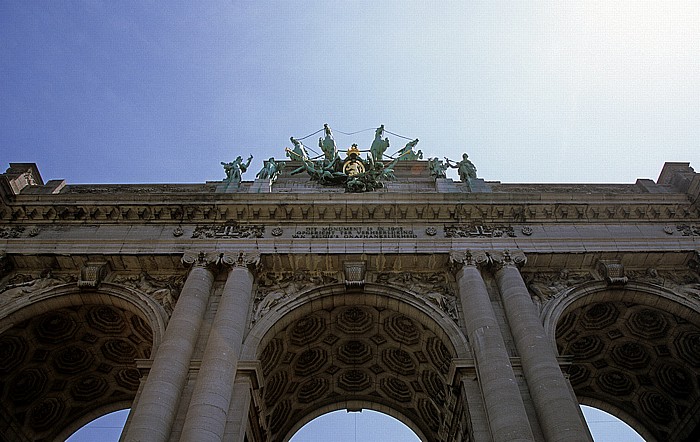 Jubelpark (Parc du Cinquantenaire): Triumphbogen Brüssel