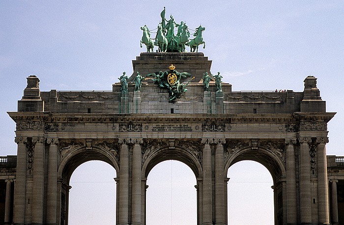 Jubelpark (Parc du Cinquantenaire): Triumphbogen Brüssel