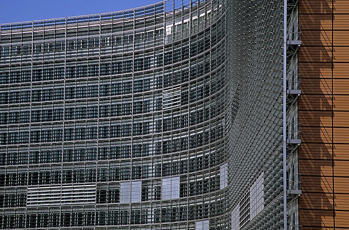Europaviertel: Berlaymont-Gebäude Brüssel