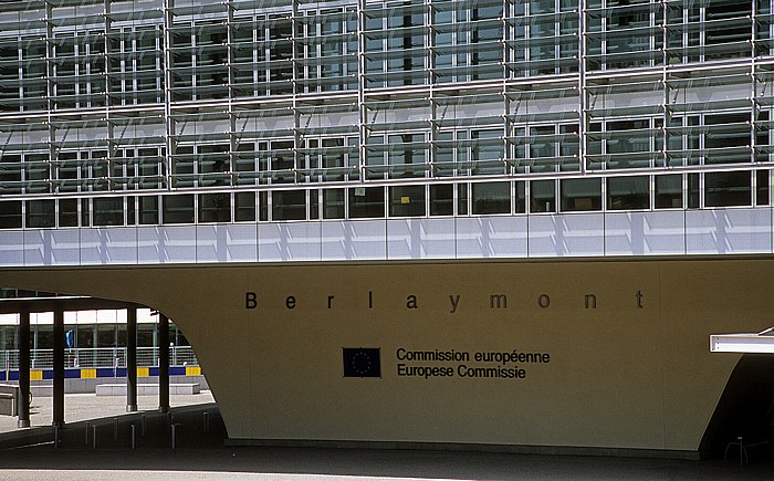 Europaviertel: Berlaymont-Gebäude Brüssel
