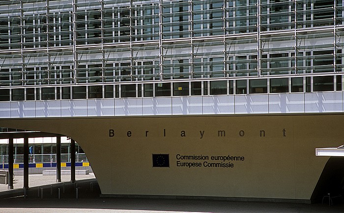 Brüssel Europaviertel: Berlaymont-Gebäude