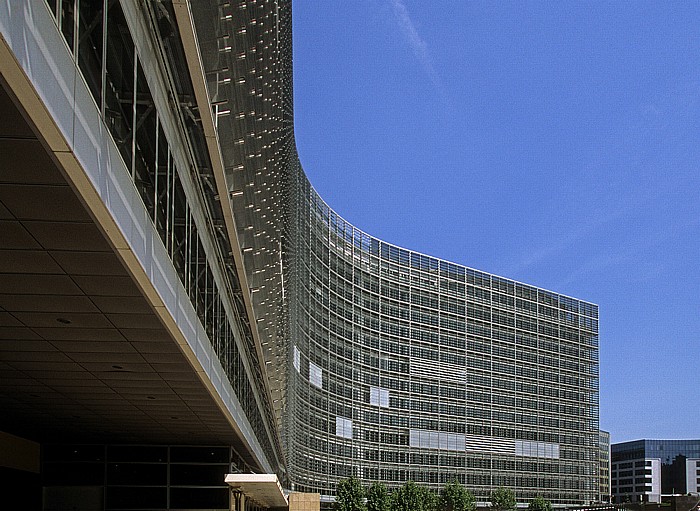 Brüssel Europaviertel: Berlaymont-Gebäude