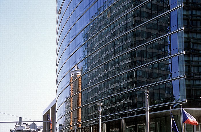 Brüssel Europaviertel: Lex-Gebäude Berlaymont-Gebäude