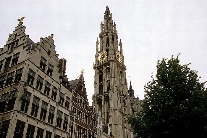 Marktplatz (Grote Markt), Liebfrauenkathedrale (Onze-Lieve-Vrouwekathedraal) Antwerpen