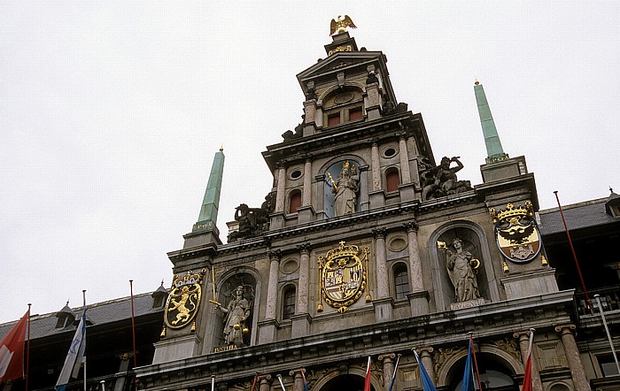 Antwerpen Marktplatz (Grote Markt): Rathaus (Stadhuis)