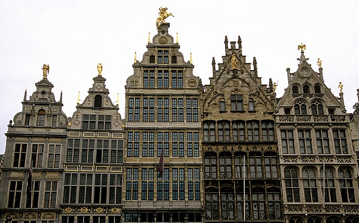 Antwerpen Marktplatz (Grote Markt): Zunfthäuser