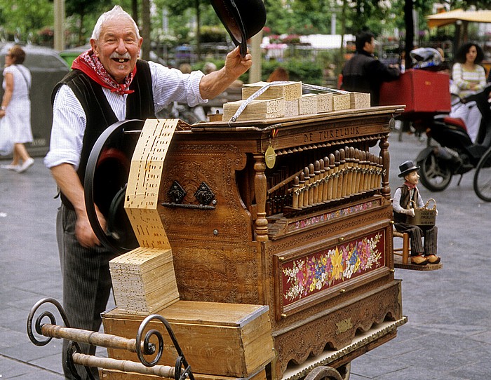 Groenplaats: Straßenmusiker Antwerpen