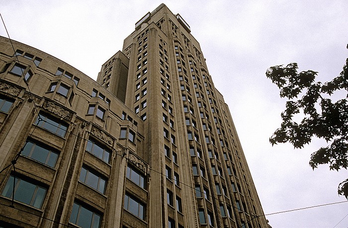 Boerentoren (Bauernturm) der KBC Group Antwerpen