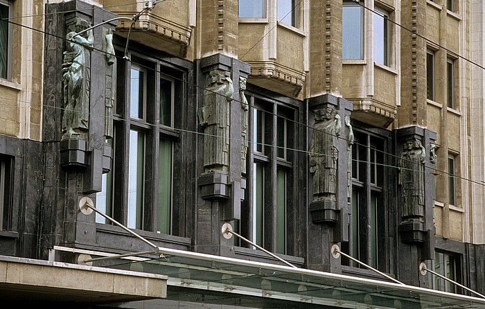 Boerentoren (Bauernturm) der KBC Group Antwerpen