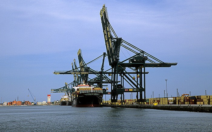 Antwerpen Hafen: Delwaide Dock