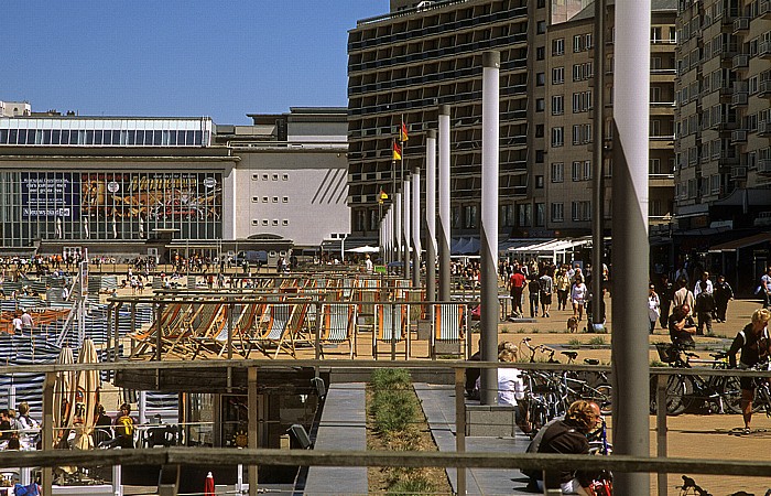 Strand, Strandpromenade Ostende