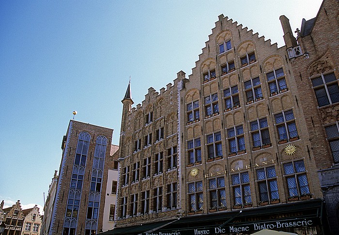 Marktplatz (Grote Markt): Westseite Brügge