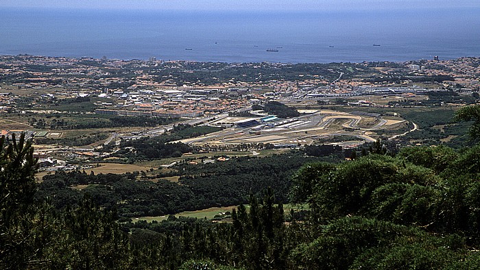 Sintra Parque da Pena: Blick vom Cruz Alta auf Estoril, die Costa de Lisboa und den Atlantik