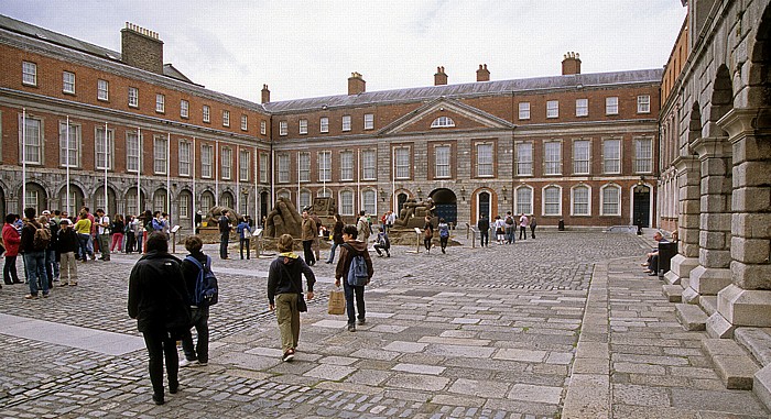 Dublin Castle: Great Courtyard (Upper Castle Yard) Dublin