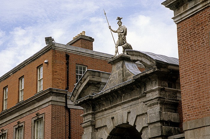 Dublin Castle: Great Courtyard (Upper Castle Yard): Gate of Fortitude Dublin