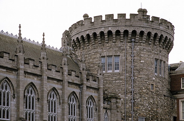 Dublin Castle: Chapel Royal, Norman Tower (Record Tower) Dublin