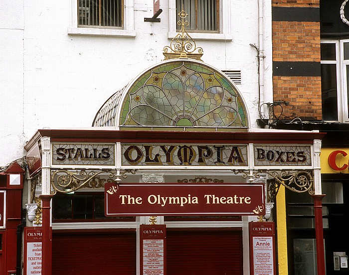 Dame Street: Olympia Theatre Dublin