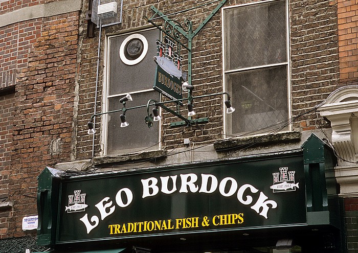 Dublin Werburgh Street: Leo Burdock Fish & Chips Leo Burdock Christchurch