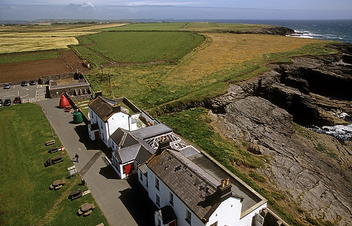 Blick vom Hook Lighthouse (Leuchtturm): Hook Head Hook Peninsula