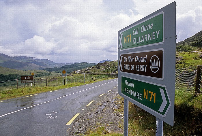 Iveragh Peninsula Ring of Kerry (N71): Moll's Gap