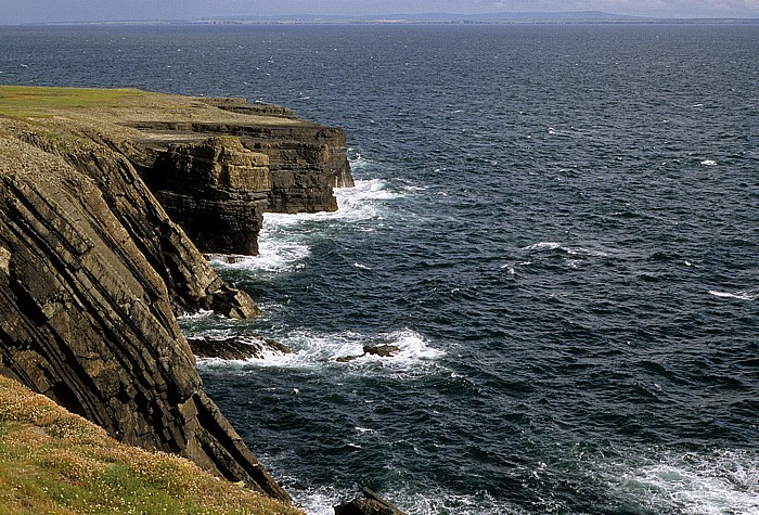 Blick von Loop Head: Mouth of the Shannon / Atlantik Loop Head Peninsula