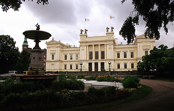 Universität: Universitätsplatz (Universitetsplatsen), Hauptverwaltungsgebäude Lund