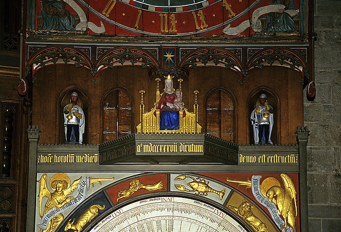 Dom zu Lund (Lunds domkyrka): Astronomische Uhr Horologium mirabile Lundense Lund
