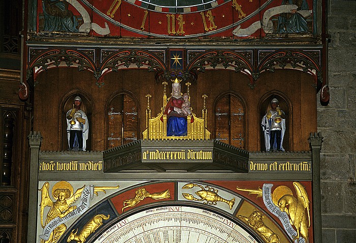 Dom zu Lund (Lunds domkyrka): Astronomische Uhr Horologium mirabile Lundense