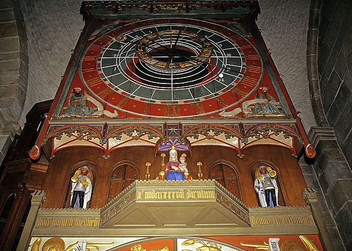 Dom zu Lund (Lunds domkyrka): Astronomische Uhr Horologium mirabile Lundense Lund