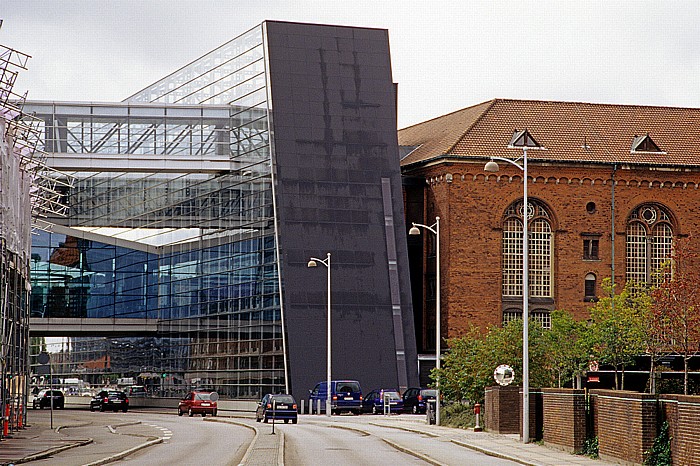 Slotsholmen: Christians Brygge: Königliche Bibliothek (Det Kongelige Bibliotek) Kopenhagen