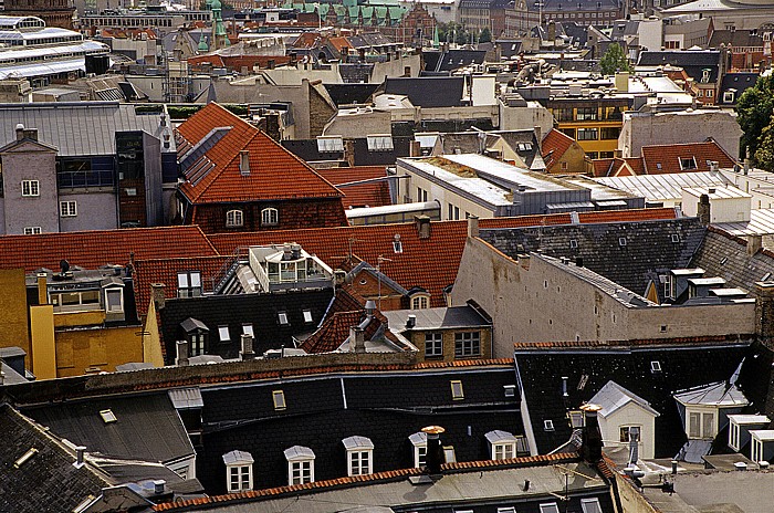 Blick vom Runden Turm (Rundetårn) Kopenhagen