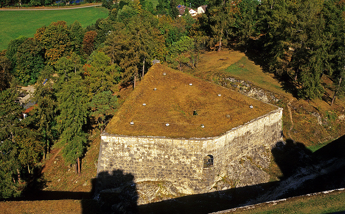 Eichstätt Blick von der Willibaldsburg: Lünette