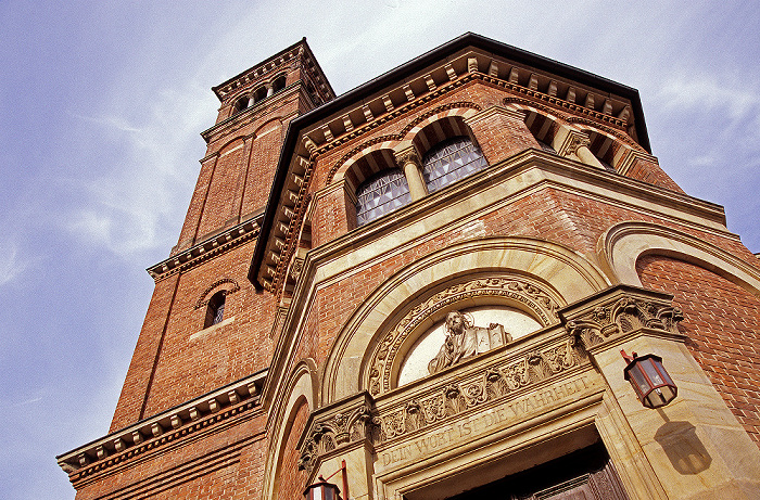 Altstadt: Evangelisch-lutherische Pfarrkirche (Erlöserkirche) Eichstätt