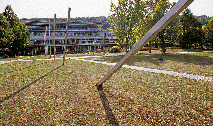 Universität: Platz vor der Universitätsbibliothek Eichstätt