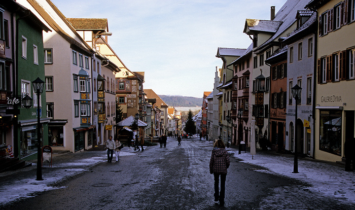 Rottweil Altstadt: Fußgängerzone Hauptstraße