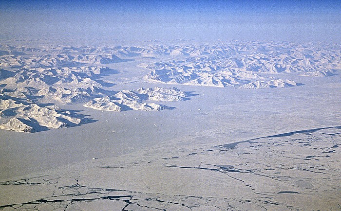 Grönland Luftbild aerial photo