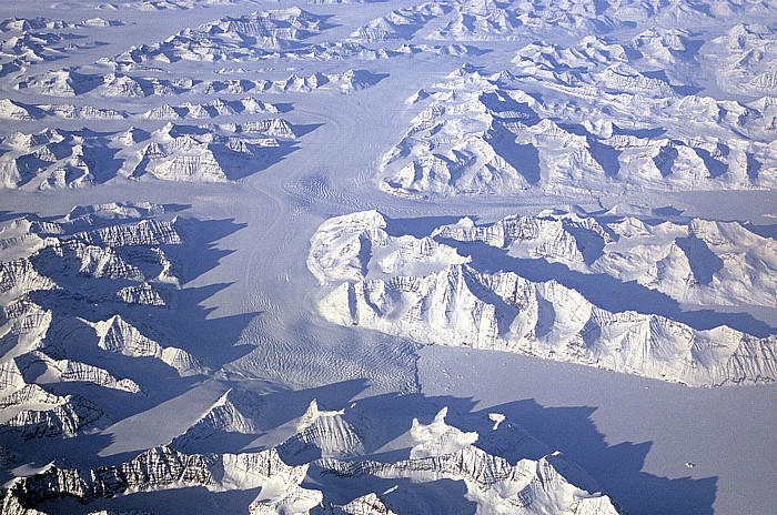 Grönland Luftbild aerial photo