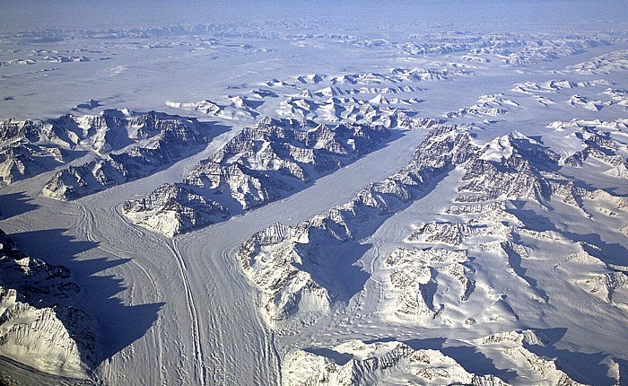 Grönland Luftbild aerial photo