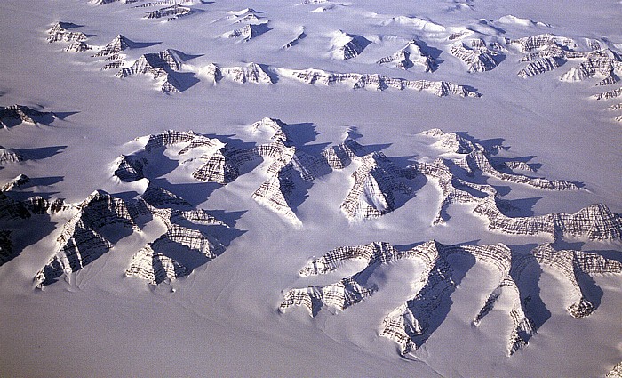 Grönland Luftbild aerial photo