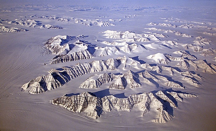 Grönland Luftbild aerial photo