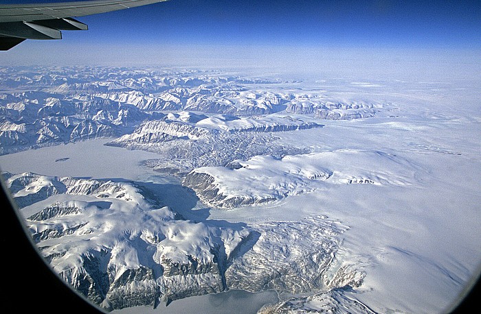 Grönland Luftbild aerial photo