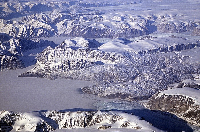 Grönland Luftbild aerial photo