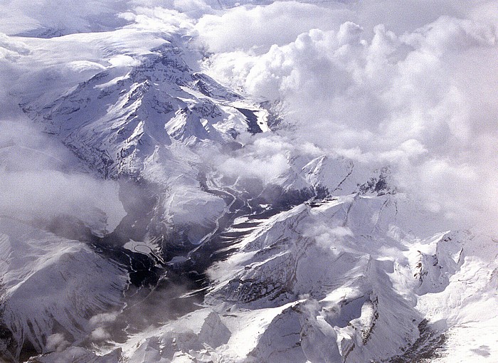 Alberta - Rocky Mountains: Jasper National Park Luftbild aerial photo