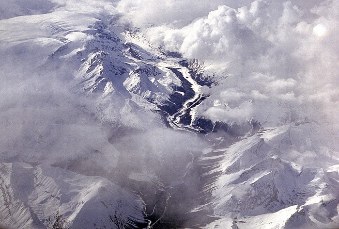 Alberta - Rocky Mountains: Jasper National Park Luftbild aerial photo