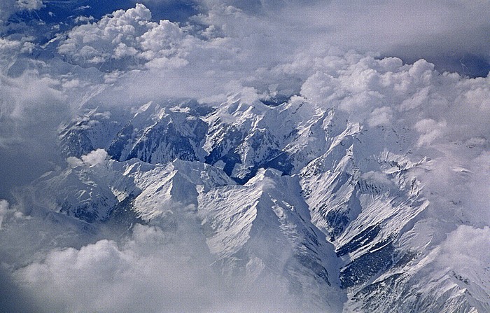 British Columbia - Rocky Mountains Luftbild aerial photo