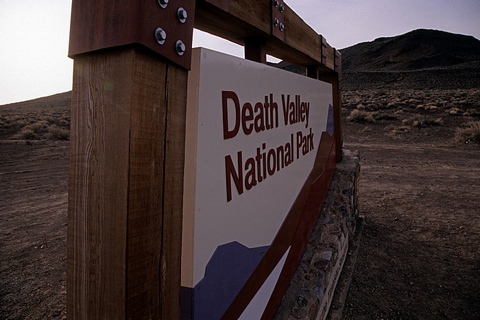 Death Valley National Park Parkeingang