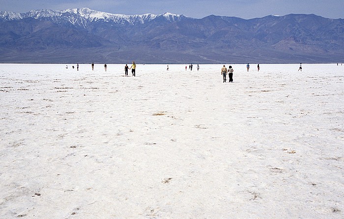 Death Valley National Park Death Valley (Mojave Desert): Badwater Panamint Range Telescope Peak